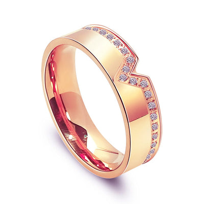 BROOCHITON Ring Rose Gold / No6 ring