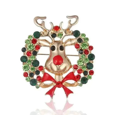 BROOCHITON Brooches 05style Christmas brooch pins for women
