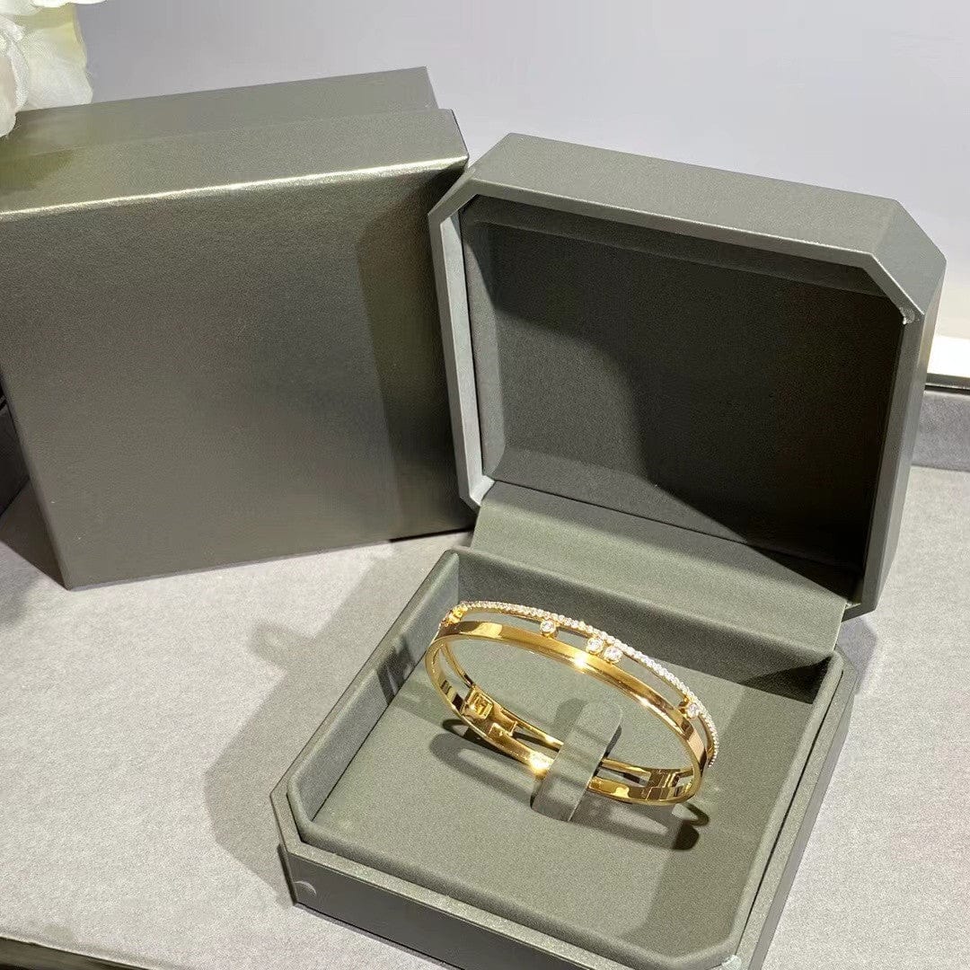BROOCHITON jewelery High Quality Mesika Smart Gold Plated Bracelet