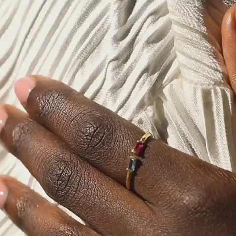 Personalized Birthstone Rings for You video