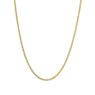 BROOCHITON Necklaces Gold Versatile woven chain couple necklace