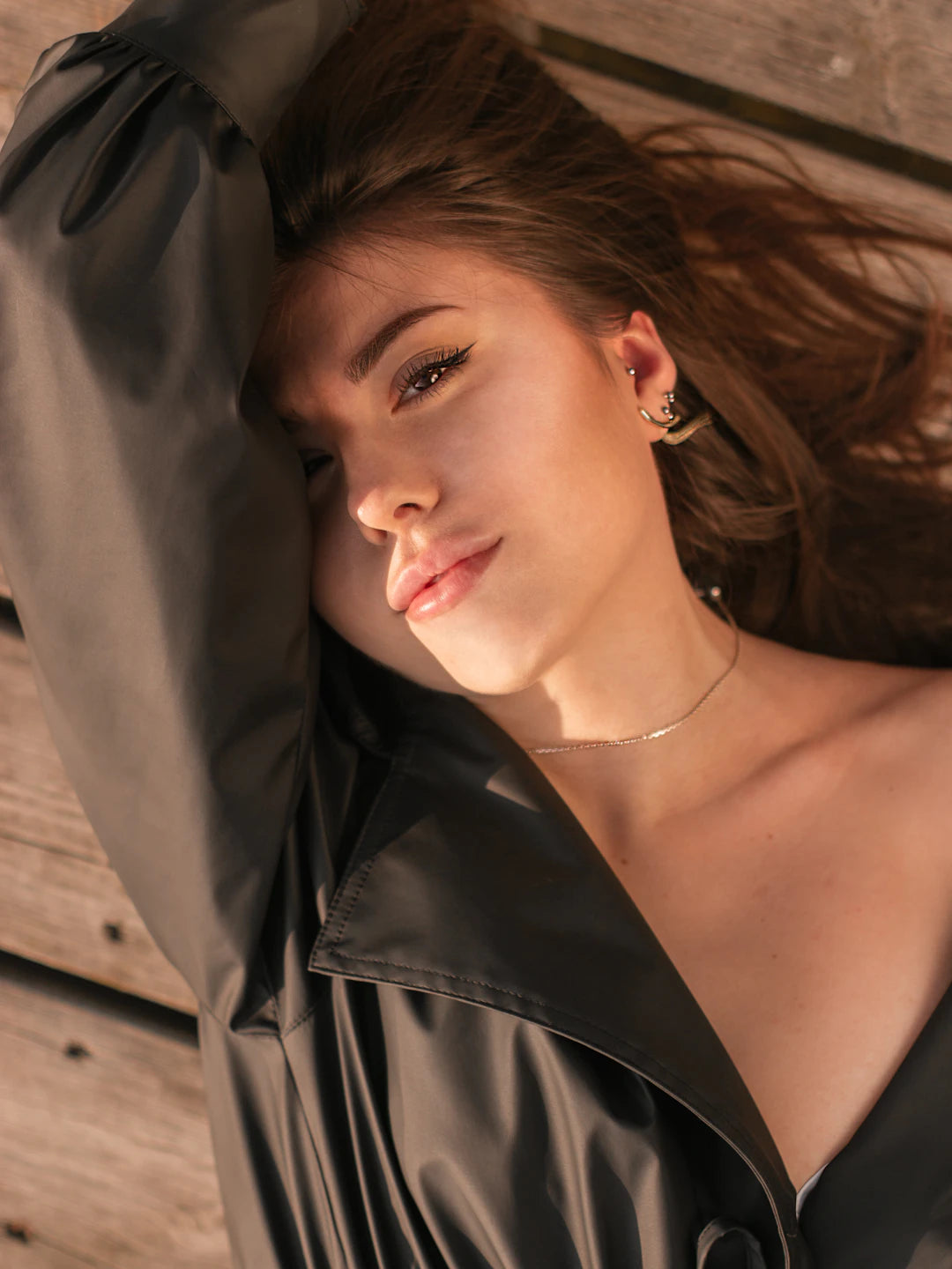 Dress Up Casual Outfits with Elegant Earrings