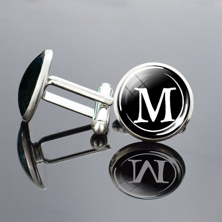 Cufflinks with a monogram &