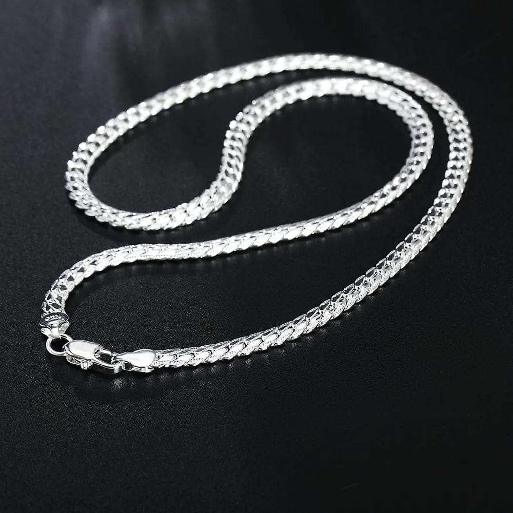 BROOCHITON Necklaces 925 sterling silver mens chain