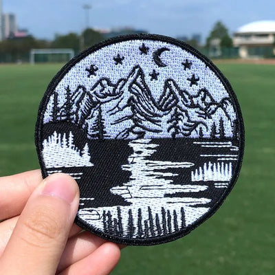 ⛰️ Adventure Iron-On Patch — Mountain & Travel