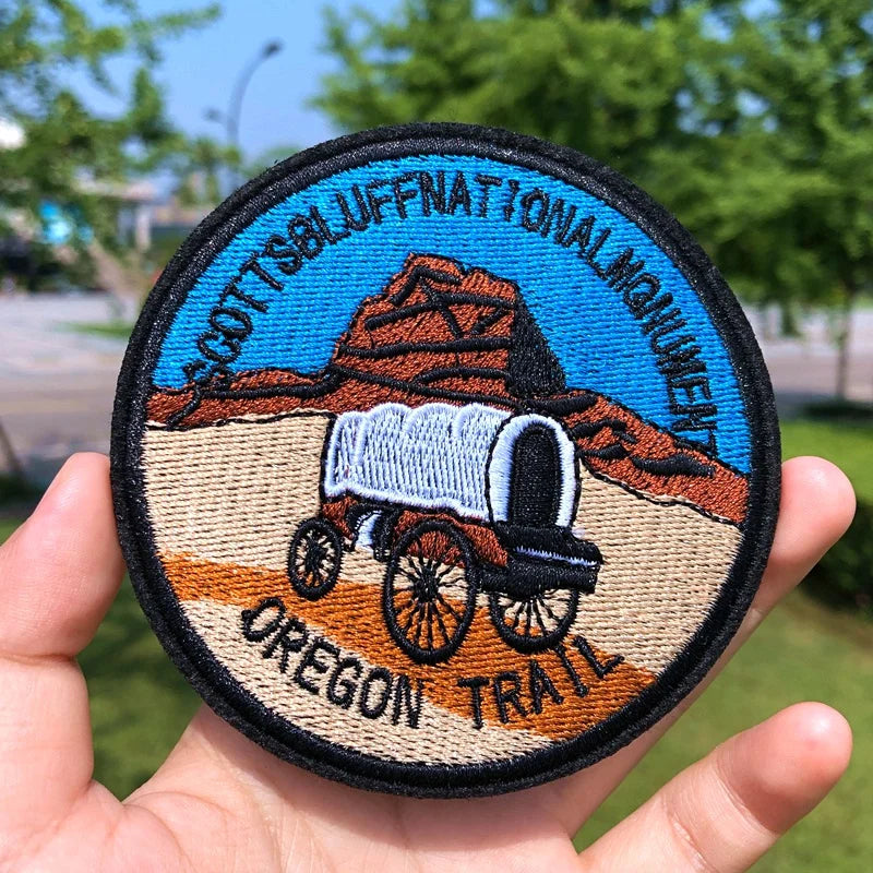 ⛰️ Adventure Iron-On Patch — Mountain & Travel