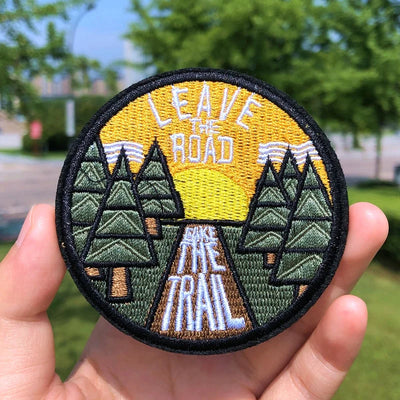 ⛰️ Adventure Iron-On Patch — Mountain & Travel