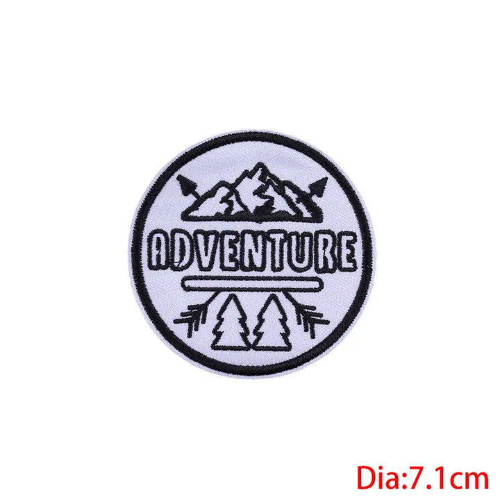 Circular patch with &