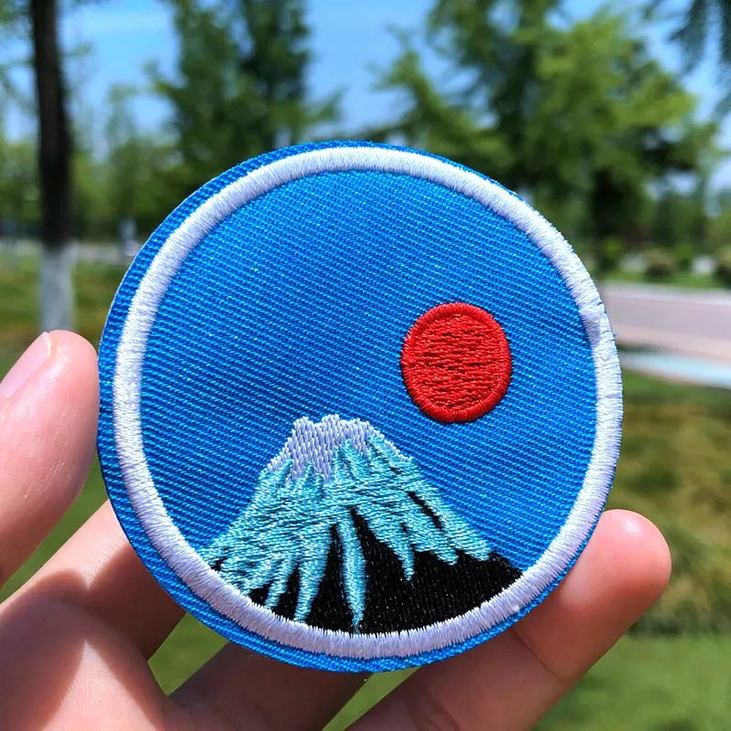 ⛰️ Adventure Iron-On Patch — Mountain & Travel