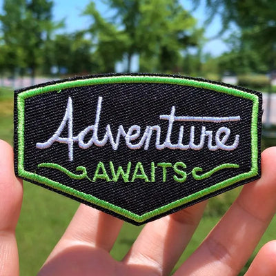 ⛰️ Adventure Iron-On Patch — Mountain & Travel