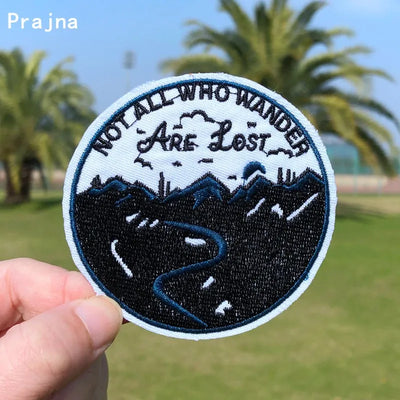 ⛰️ Adventure Iron-On Patch — Mountain & Travel