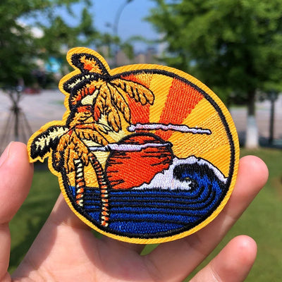 ⛰️ Adventure Iron-On Patch — Mountain & Travel