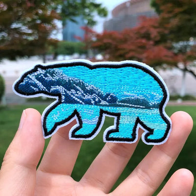 ⛰️ Adventure Iron-On Patch — Mountain & Travel