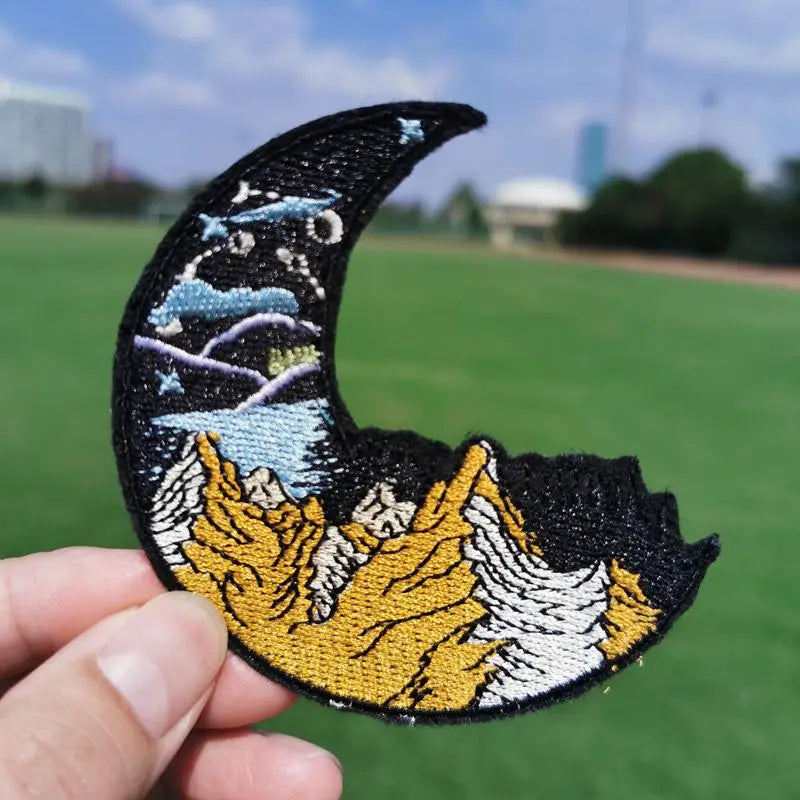 ⛰️ Adventure Iron-On Patch — Mountain & Travel