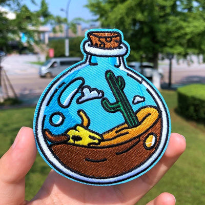 ⛰️ Adventure Iron-On Patch — Mountain & Travel