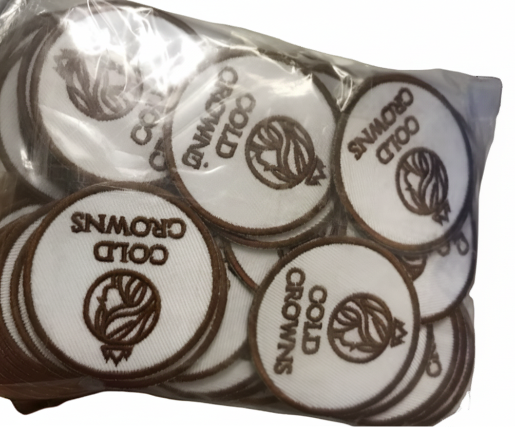 🎨 Custom Embroidered Patches – 20-Piece Package | Small &amp; Bulk Orders Available