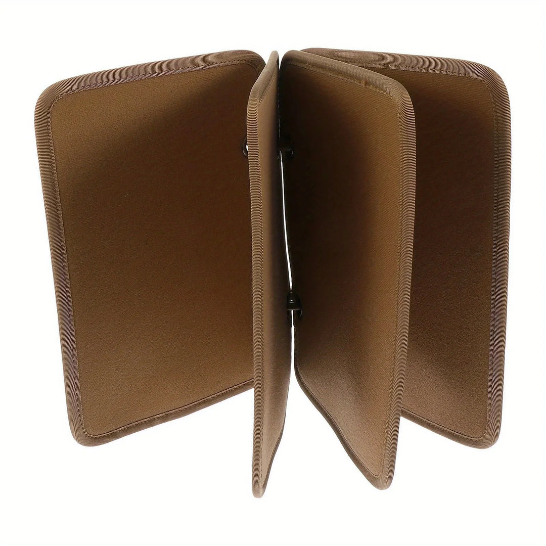 Brown Patch Display Book open on a white background