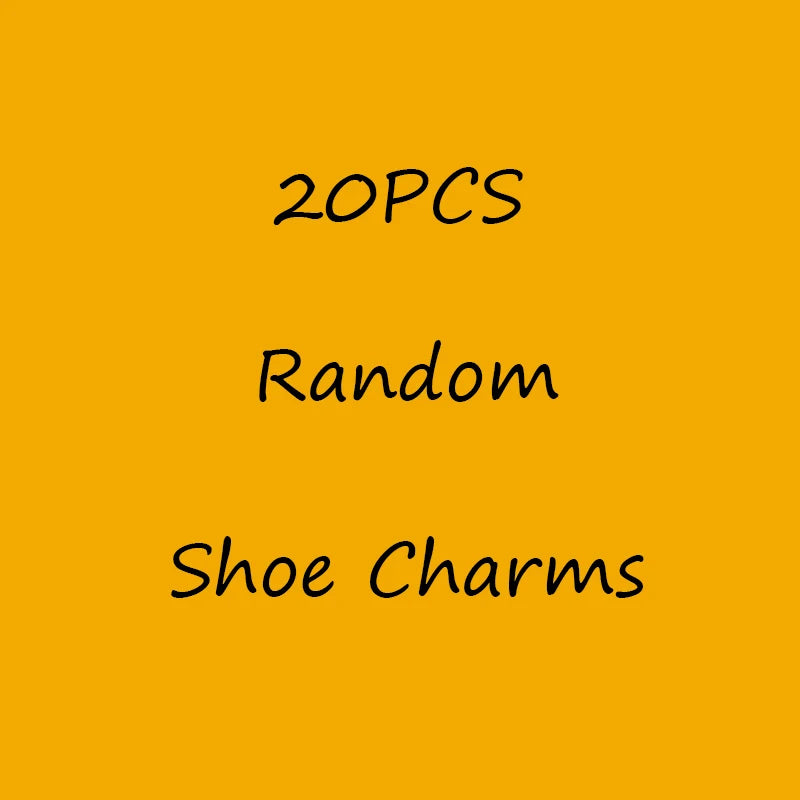 🧃20/50/100pcs Random Kawaii Shoe Charms – Cartoon Animals, Icons & Characters for Crocs & Clogs
