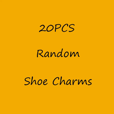 🧃20/50/100pcs Random Kawaii Shoe Charms – Cartoon Animals, Icons & Characters for Crocs & Clogs