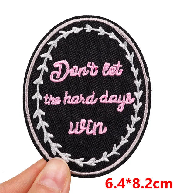 🧷 Feminist & Girl Power Patch — Iron-On Embroidered Uterus, Mom, Equality & Self-Love Designs for Jackets, Jeans & DIY Decor
