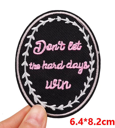 🧷 Feminist & Girl Power Patch — Iron-On Embroidered Uterus, Mom, Equality & Self-Love Designs for Jackets, Jeans & DIY Decor