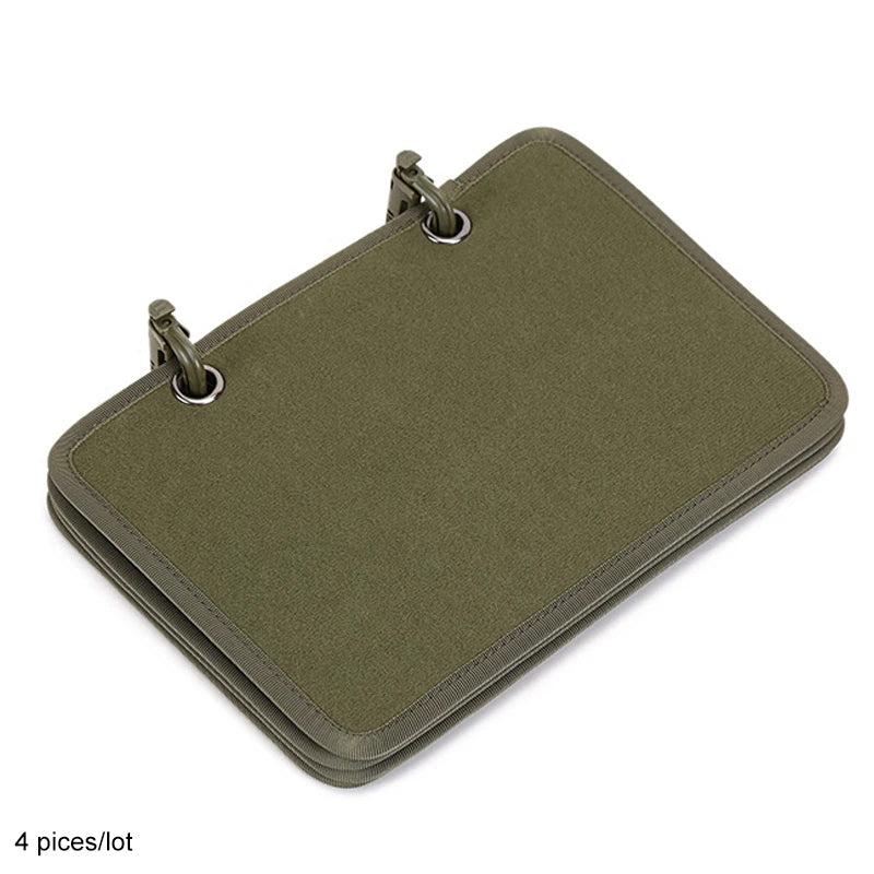 Green tactical pouch on a white background