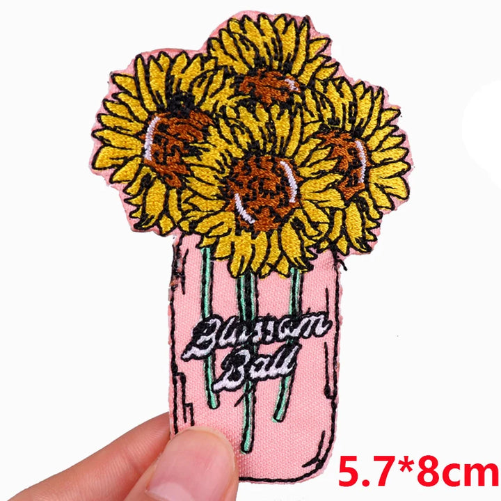Cat &amp; Quote Iron-On Patches – Fun, Feminist &amp; Floral Designs