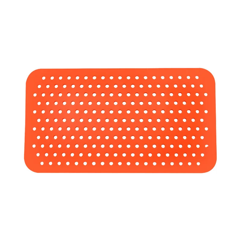 Orange Rectangular shoe charms Display Board on a white background