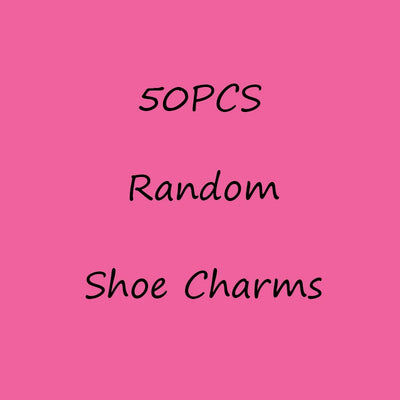 🧃20/50/100pcs Random Kawaii Shoe Charms – Cartoon Animals, Icons & Characters for Crocs & Clogs