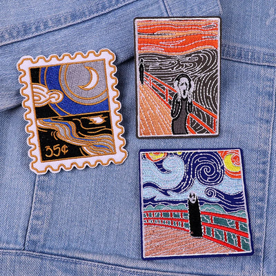 🐱 Cat & Quote Iron-On Patches – Fun, Feminist & Floral Designs