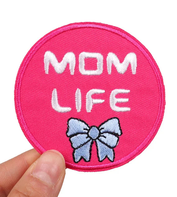 🧷 Feminist & Girl Power Patch — Iron-On Embroidered Uterus, Mom, Equality & Self-Love Designs for Jackets, Jeans & DIY Decor