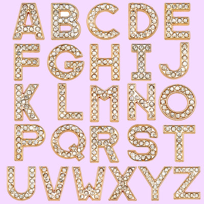 🔡26PCS Alphabet Shoe Charms – A–Z Letter Pins in LED, PVC & Metal for Clogs & More