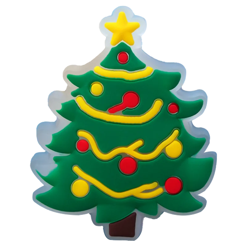 🎄1/2pcs LED Christmas Shoe Charms – Light-Up Santa, Snowman, Tree & Holiday Icons for Clogs