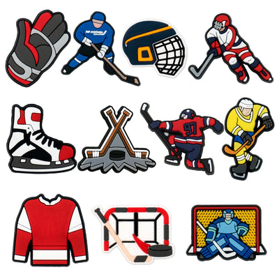 👟10PCS Shoe Charms Set – Themed PVC Decorations for Crocs, Sandals, Bags & More