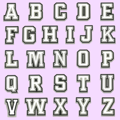 🔡26PCS Alphabet Shoe Charms – A–Z Letter Pins in LED, PVC & Metal for Clogs & More