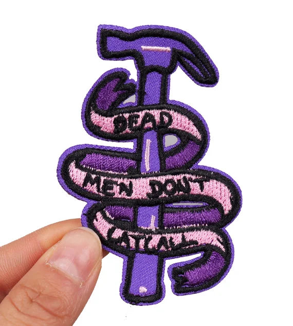 🧷 Feminist & Girl Power Patch — Iron-On Embroidered Uterus, Mom, Equality & Self-Love Designs for Jackets, Jeans & DIY Decor