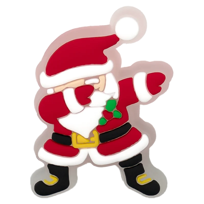 🎄1/2pcs LED Christmas Shoe Charms – Light-Up Santa, Snowman, Tree & Holiday Icons for Clogs