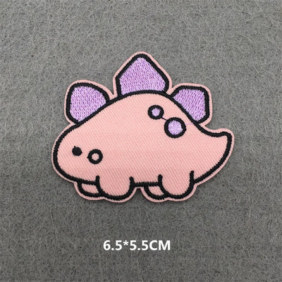 25pcs Lot Amine Patches for Clothing Cartoon Embroidered Patches on Clothes Stickers DIY Iron on Patches Set Sewing Appliques