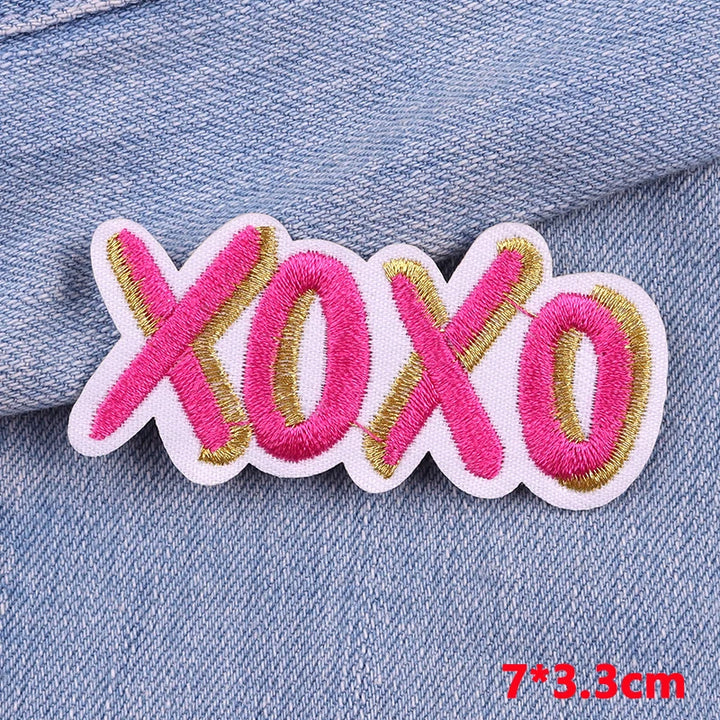 Pink Quote Patch — Empowering Iron-On - Style 