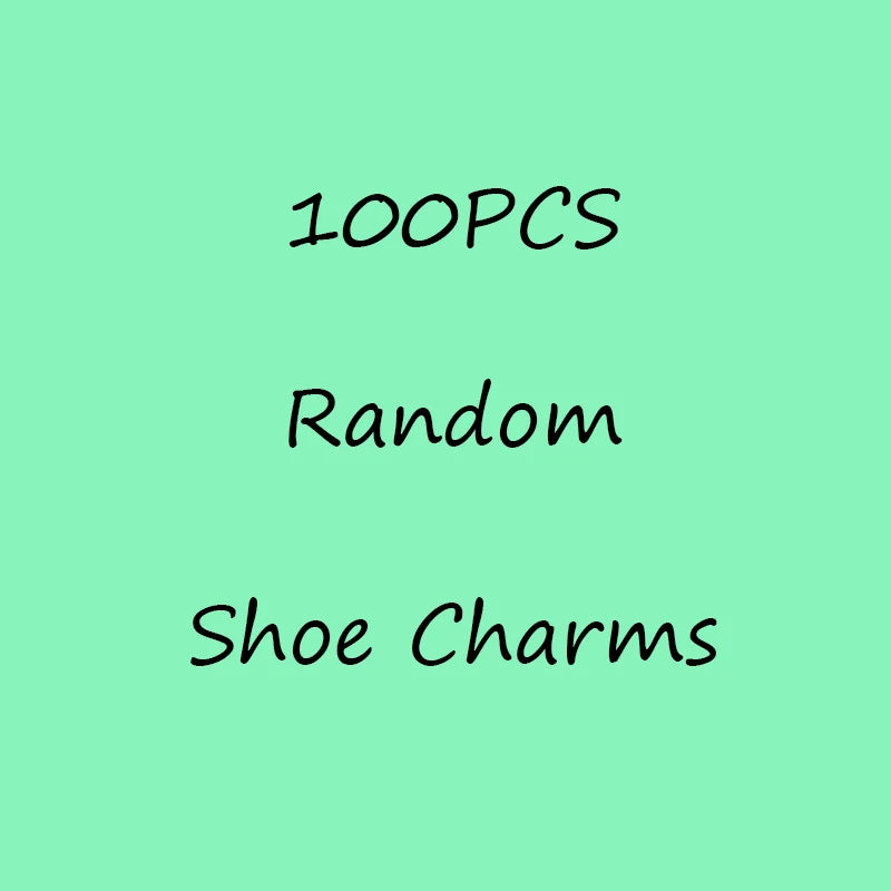 🧃20/50/100pcs Random Kawaii Shoe Charms – Cartoon Animals, Icons & Characters for Crocs & Clogs
