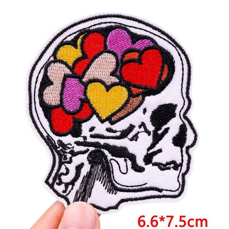 🐱 Cat & Quote Iron-On Patches – Fun, Feminist & Floral Designs
