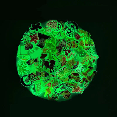 🟢10/20/50/100pcs Glow-in-the-Dark Shoe Charms – Cute, Spooky & Random Mixed Styles for Clogs