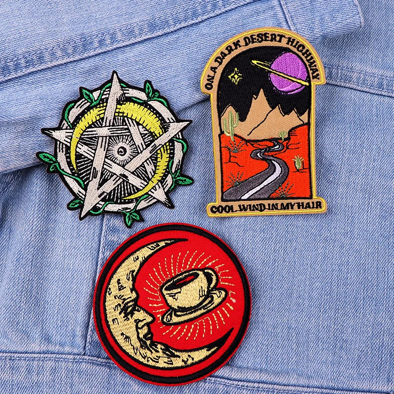 🐱 Cat & Quote Iron-On Patches – Fun, Feminist & Floral Designs