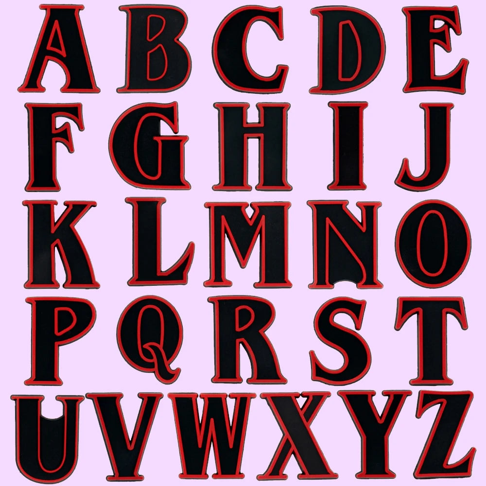🔡26PCS Alphabet Shoe Charms – A–Z Letter Pins in LED, PVC & Metal for Clogs & More