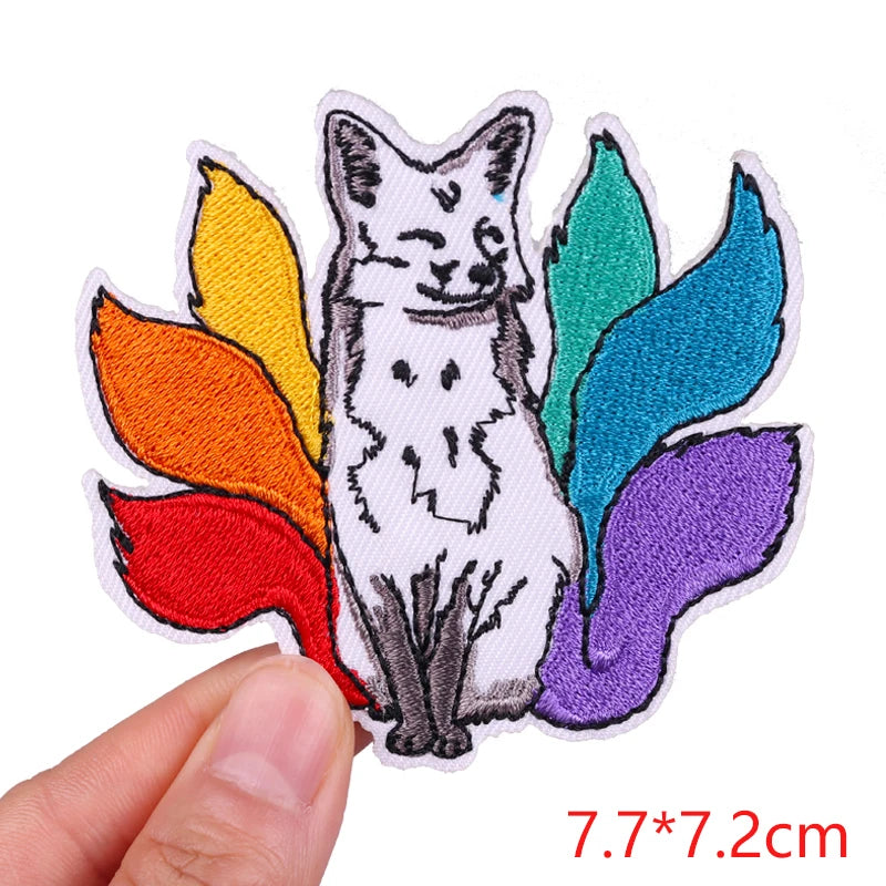 🧷 Bold Quote & Letter Patch — Cartoon Iron-On