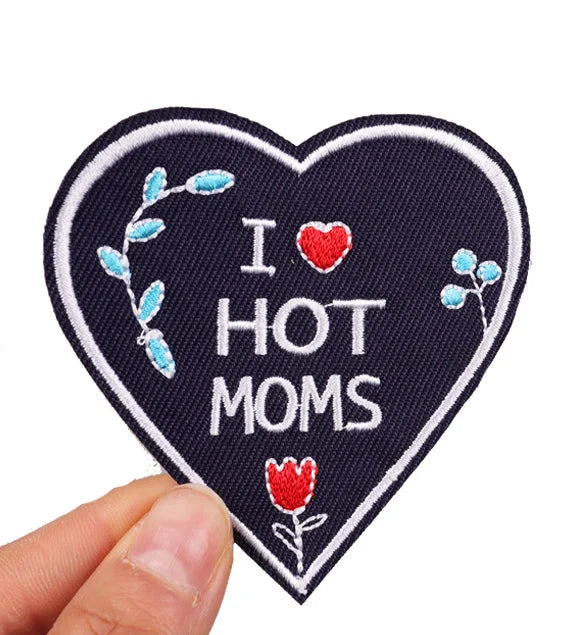 🧷 Feminist & Girl Power Patch — Iron-On Embroidered Uterus, Mom, Equality & Self-Love Designs for Jackets, Jeans & DIY Decor