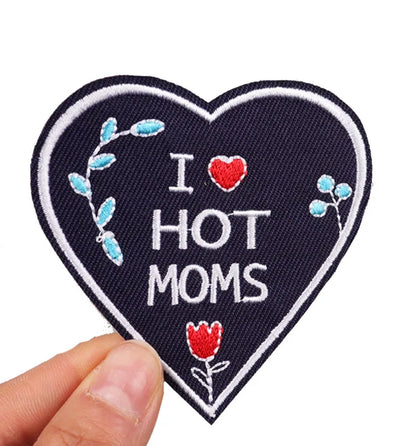 🧷 Feminist & Girl Power Patch — Iron-On Embroidered Uterus, Mom, Equality & Self-Love Designs for Jackets, Jeans & DIY Decor