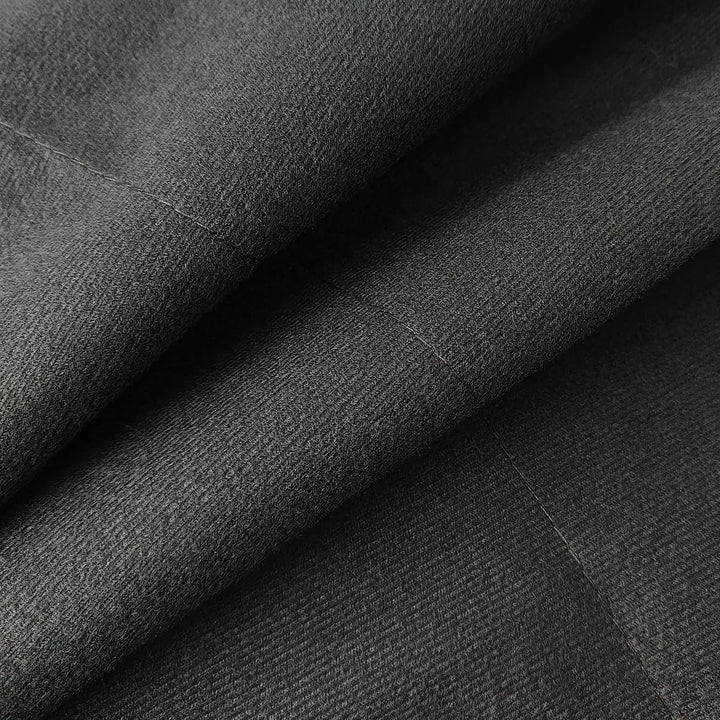 Close-up of patch display board showing its fabric 