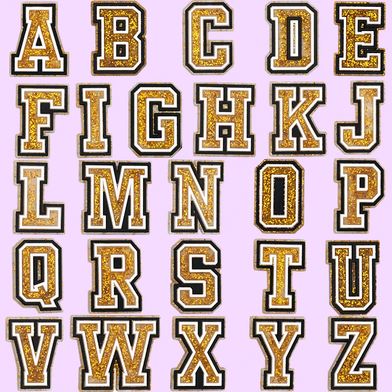 🔡26PCS Alphabet Shoe Charms – A–Z Letter Pins in LED, PVC & Metal for Clogs & More