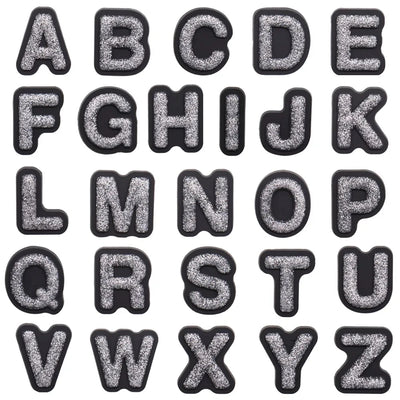 🔤26PCS Alphabet Shoe Charms – A–Z Letters in Cartoon & Classic Styles for Kids & Adults
